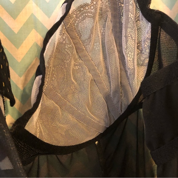 Lane Bryant Seriously Sexy black edgy underwire chemise size 18/20 NWT - Picture 8 of 10